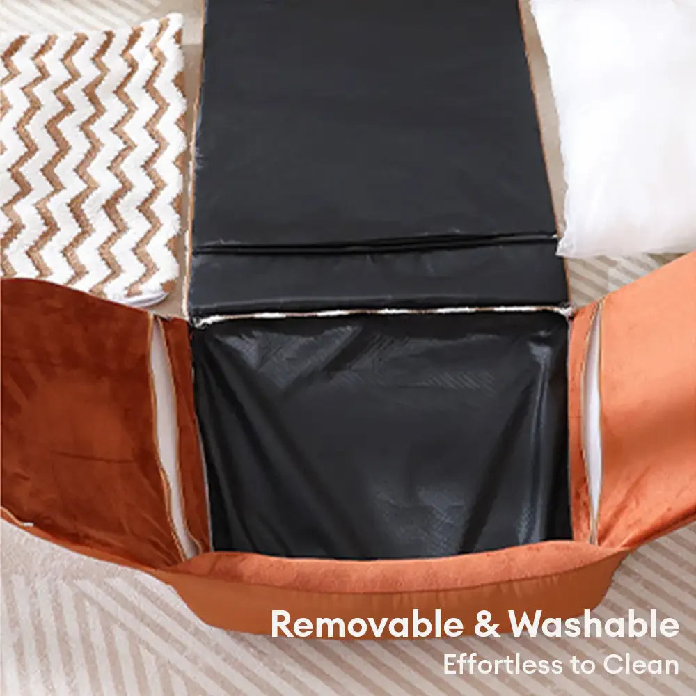 Gemütliches, tragbares Hundebett mit Dach – halbgeschlossen, warm und langlebig