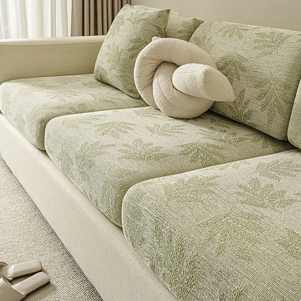 Elastischer Chenille Ganzjahres-Anti-Kratzer Couchbezug mit vollem Schutz