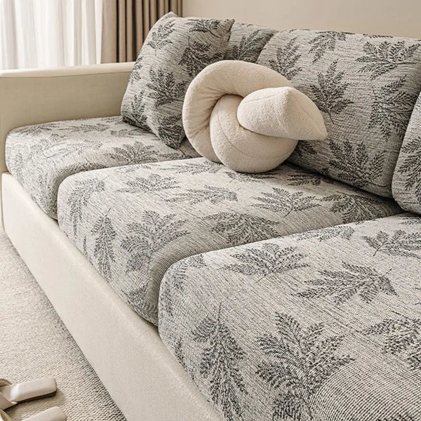 Elastischer Chenille Ganzjahres-Anti-Kratzer Couchbezug mit vollem Schutz