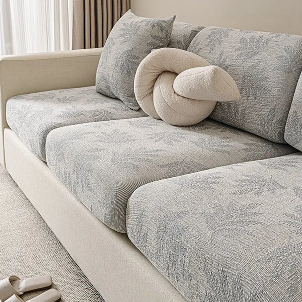 Elastischer Chenille Ganzjahres-Anti-Kratzer Couchbezug mit vollem Schutz
