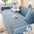 Elegante Fischgrät-Creme Ästhetik Elastischer Magic Sofaüberzug