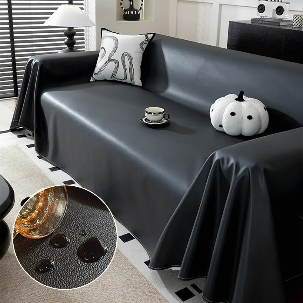 Kunstleder wasserdichte tierhaare-beständige Sofaschoner Couchbezug