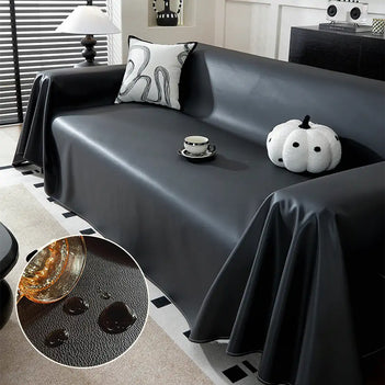 Kunstleder wasserdichte tierhaare-beständige Sofaschoner Couchbezug