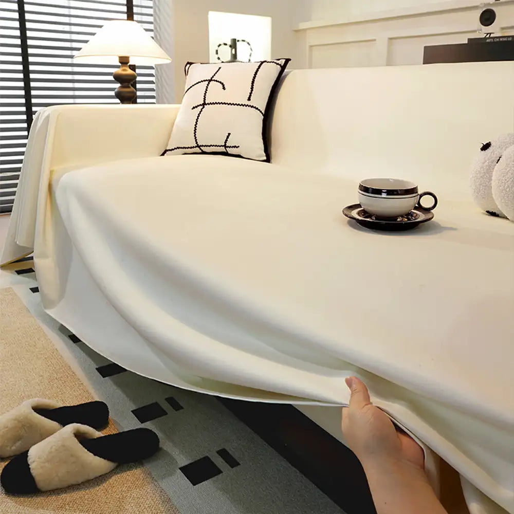 Kunstleder wasserdichte tierhaare-beständige Sofaschoner Couchbezug