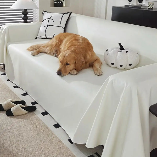 Kunstleder wasserdichte tierhaare-beständige Sofaschoner Couchbezug
