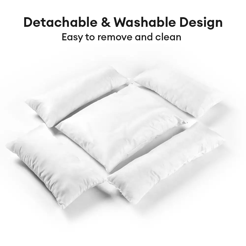 Blumenmuster Anti-Statik Waschbar Ganzjahres-Hundebett