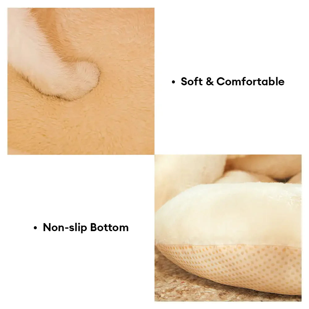 Spaß Hausschuh-Stil Warm Abnehmbar Und Waschbar Eingeschlossene Haustierbett