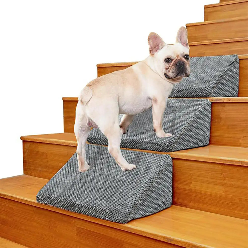 Modulare Schaumstoff-Hundetreppe für Treppen mit Klettverschluss