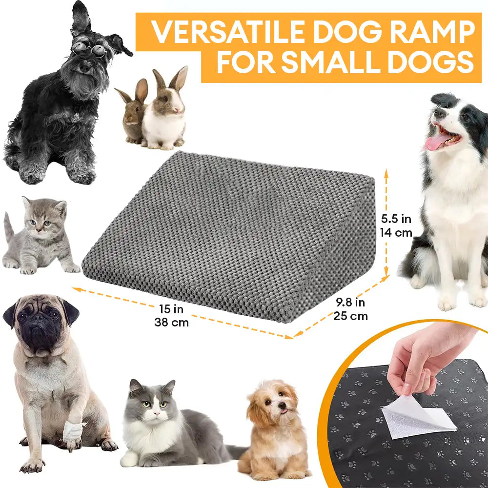 Modulare Schaumstoff-Hundetreppe für Treppen mit Klettverschluss