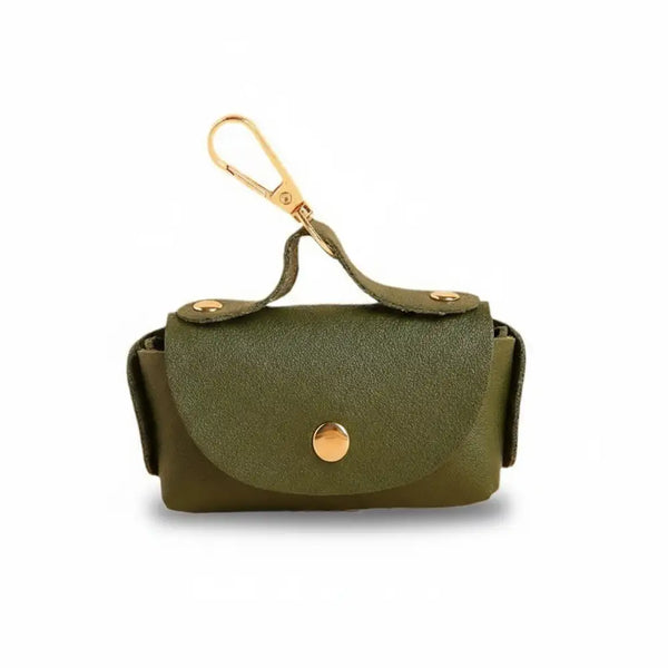 Handtaschenstil Faux-Leder Hundekotbeutelspender