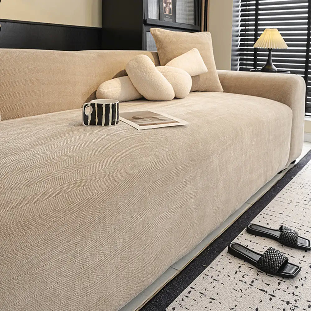 Rautenmuster Voller Schutz Bequemer Kratzfester Sofaschutz Magische Sofaabdeckung