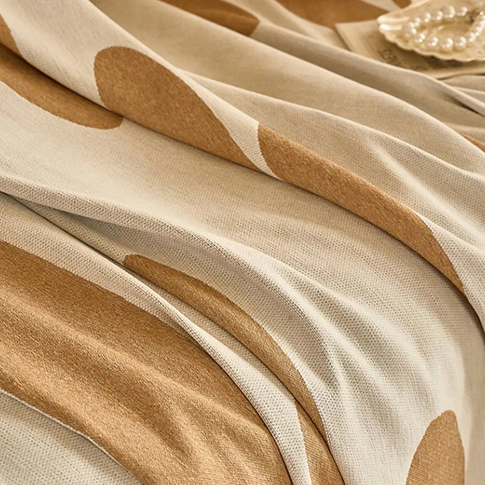 Eiscreme-Welle Chenille All Seasons Universelle Multifunktionale Komplettabdeckung für Sofas
