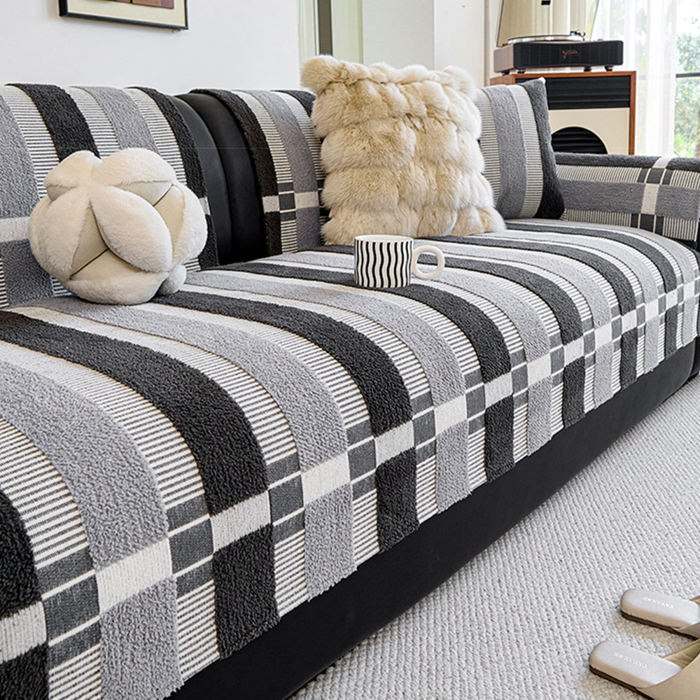 Mitteleuropäischer moderner Chenille kratzfester Möbel- und Rutschschutz für Couchbezüge