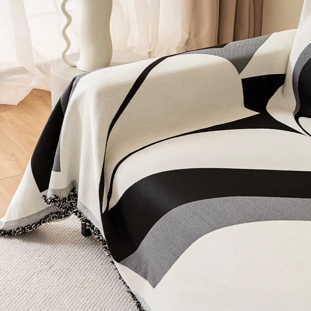 Moderne Chenille-Sofaabdeckung – Ganzjährig Universell & Multifunktional