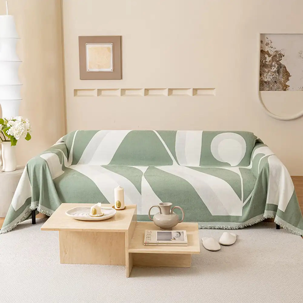 Moderne Chenille-Sofaabdeckung – Ganzjährig Universell & Multifunktional
