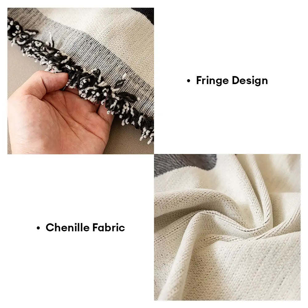 Moderne Chenille-Sofaabdeckung – Ganzjährig Universell & Multifunktional