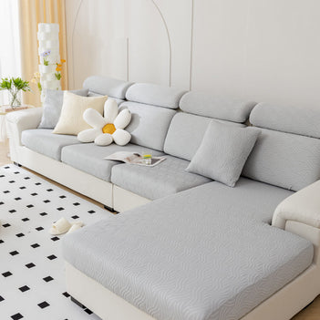 Moderner Kühlender wasserabweisender Anwuchsverhindernder elastischer-Sofabezug aus Eisseide
