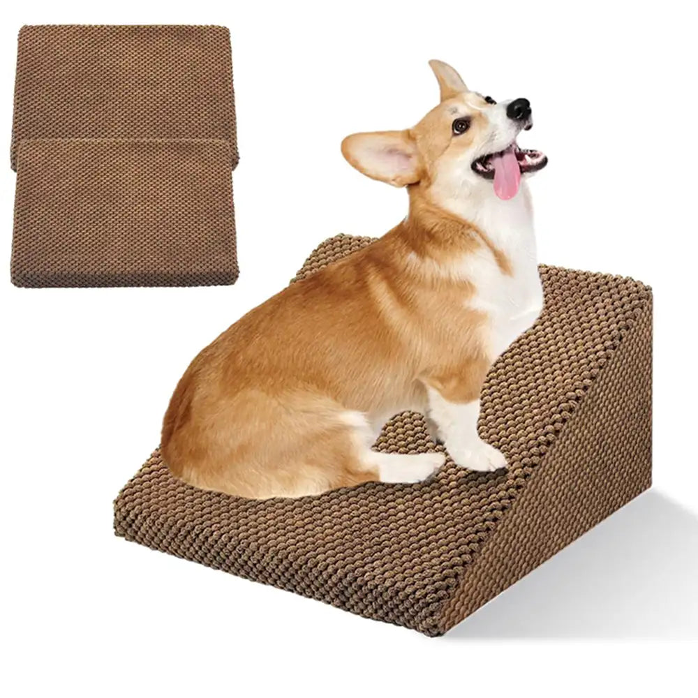 Modulare Schaumstoff-Hundetreppe für Treppen mit Klettverschluss