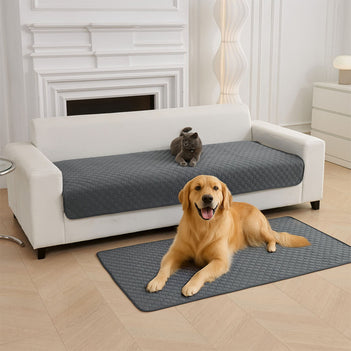 Mehrzweck-Absorbierbare Auslaufsichere Waschbare Haustierunterlage für Sofa und Bett