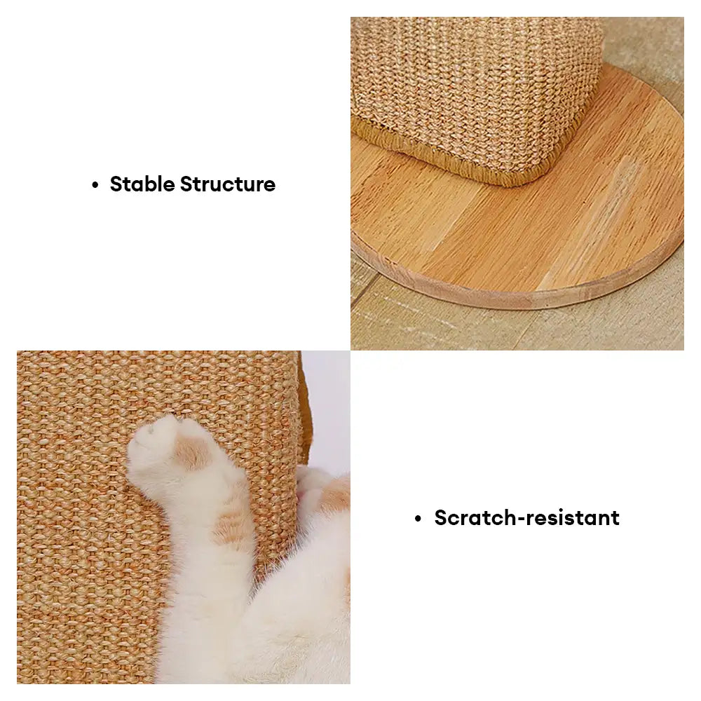 Multifunktionales Sofa und Wandschutz Sisal Kratzbrett für Katzen