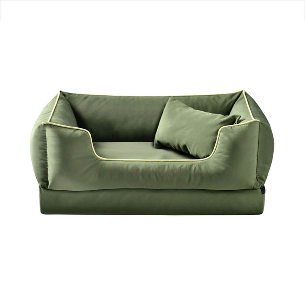 Nordischer Stil wasserdichter kratzfester waschbarer Hundesofa-Bett mit Kissen