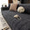Einsitzer Bequemer Fleece Sofa Schutzhülle Rutschfeste Couchbezug