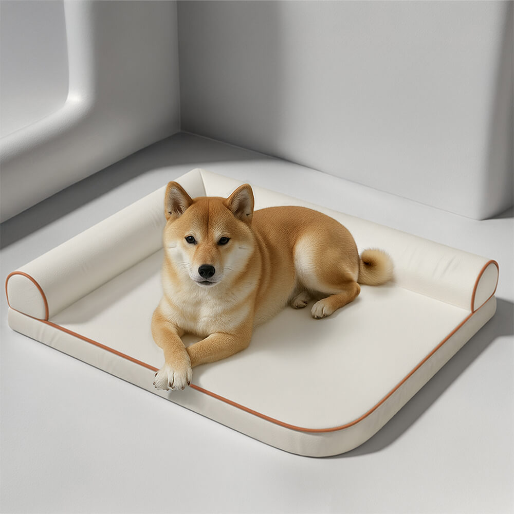Orthopädisches Kratzfestes Wasserfestes Technologiestoff-Hundebett