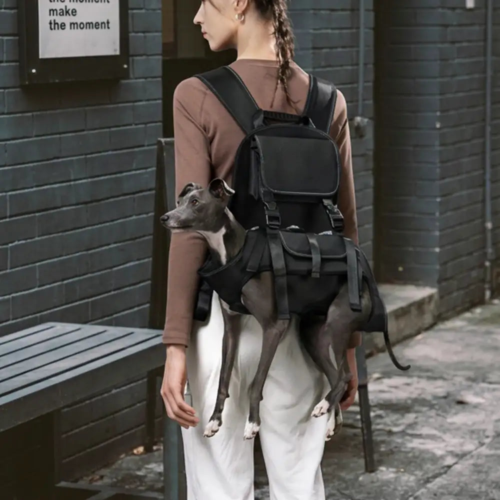 Tragbares ergonomisches, komfortables Hebegeschirr für Hunde tragetasche für den Outdoorsport.