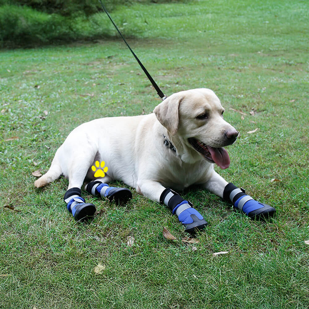 Wasserdichte Warme Langlebige Reflektierende Hundestiefel für den Außenbereich