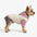 Plüschmantel und passendes Rollkragenpullover-Zwei-Teile-Hundekostüm-Set
