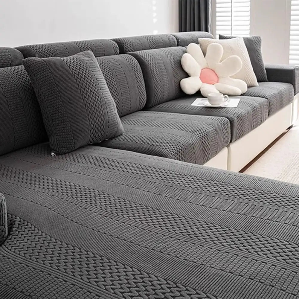 Polarfleece Weiche Antistatische Schutz Sofa Stretch Vollumschlag Couchbezug