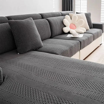 Polarfleece Weiche Antistatische Schutz Sofa Elastischer Vollumschlag Couchbezug