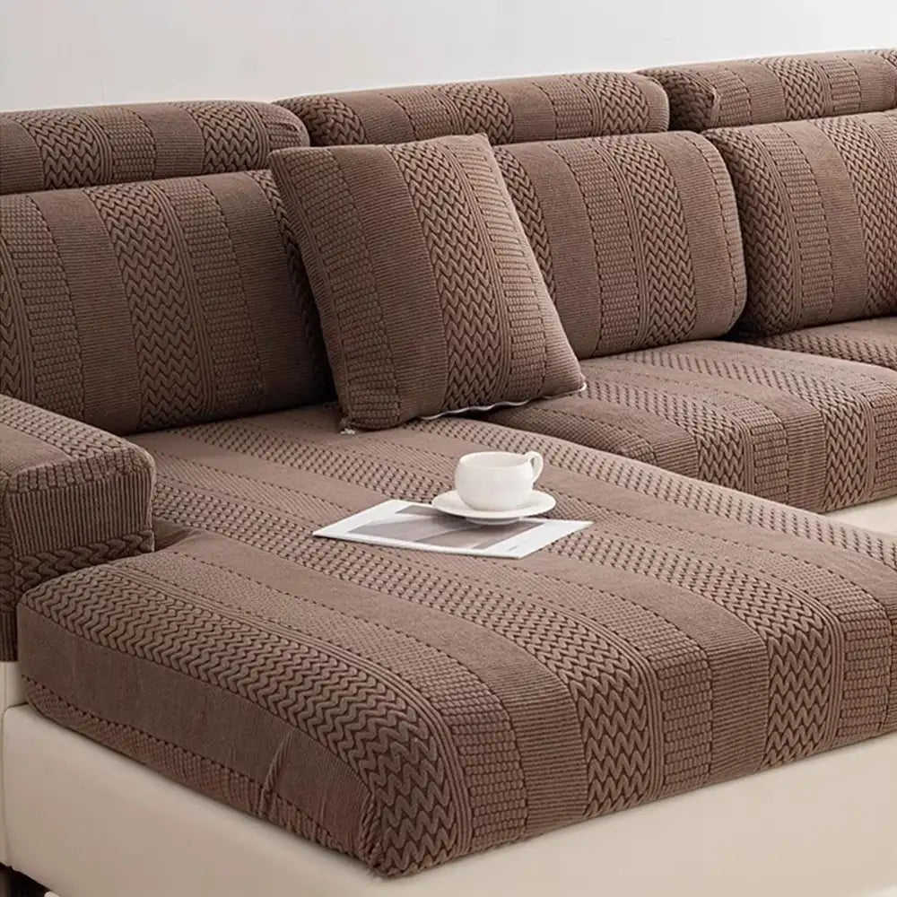 Polarfleece Weiche Antistatische Schutz Sofa Stretch Vollumschlag Couchbezug