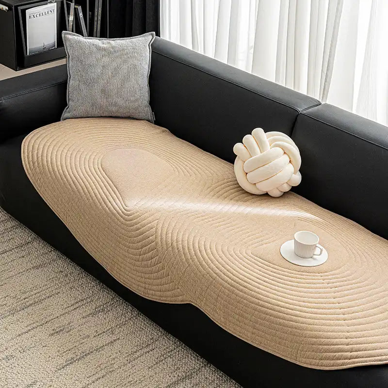 Weiche, reine Baumwolle Sofa- Schutz rutschfeste Couchhülle