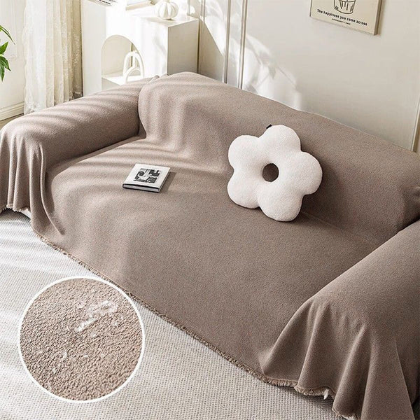 Weicher wasserabweisender Teddy-Plüsch-Decke für Couch