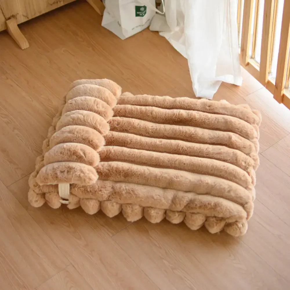 Weichheit Faux Kaninchenfell Wärmekissen Hundebett - Gemütliche Wolke