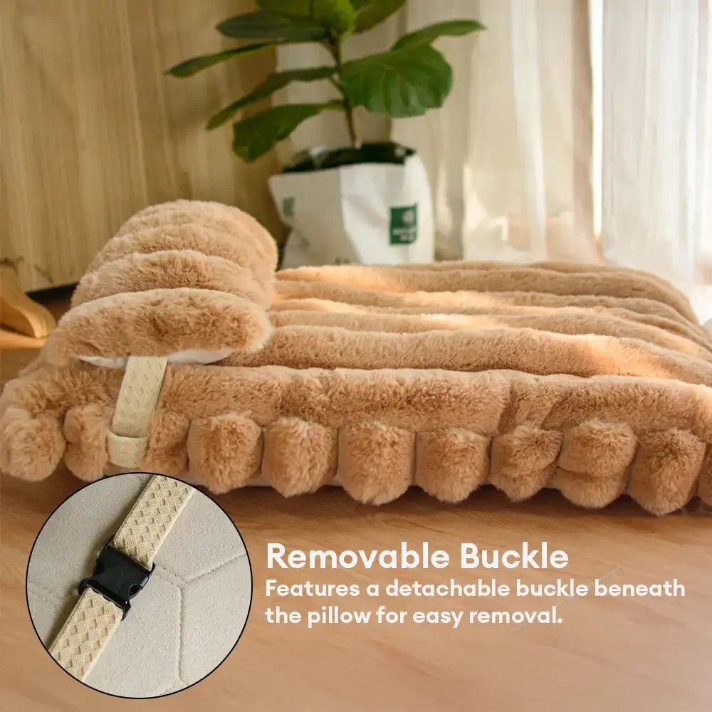 Weichheit Faux Kaninchenfell Wärmekissen Hundebett - Gemütliche Wolke