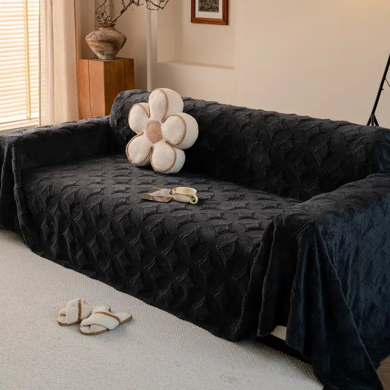 Star Series Plüsch Multifunktionale Sofa Schutzbezug