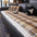 Gestreifter Corduroy Sofa Kratzfeste Schutzhülle Rutschfeste Couchbezug