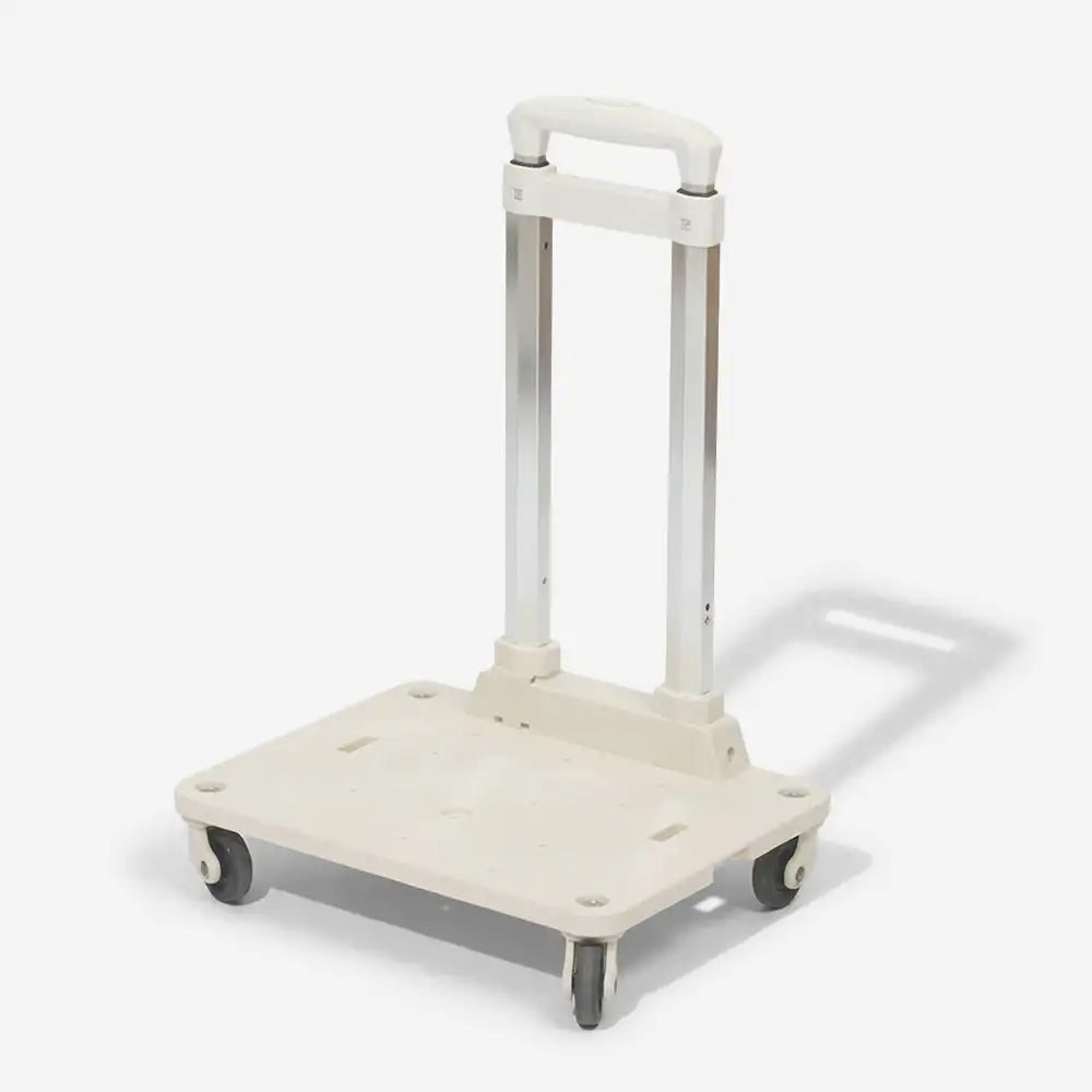 Reise-Tragetasche für Katzen, doppellagig, faltbar, mit abnehmbarem Trolley