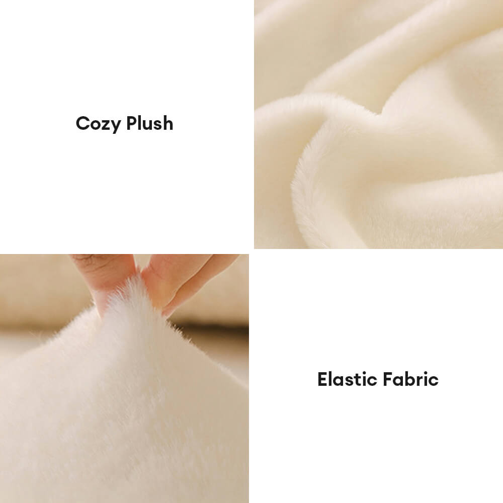 Ultraweicher, hautfreundlicher Plüsch-Sofabezug für vollständigen Schutz und Recliner-Slipcover