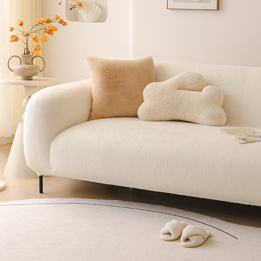Ultraweicher, hautfreundlicher Plüsch-Sofabezug für vollständigen Schutz und Recliner-Slipcover