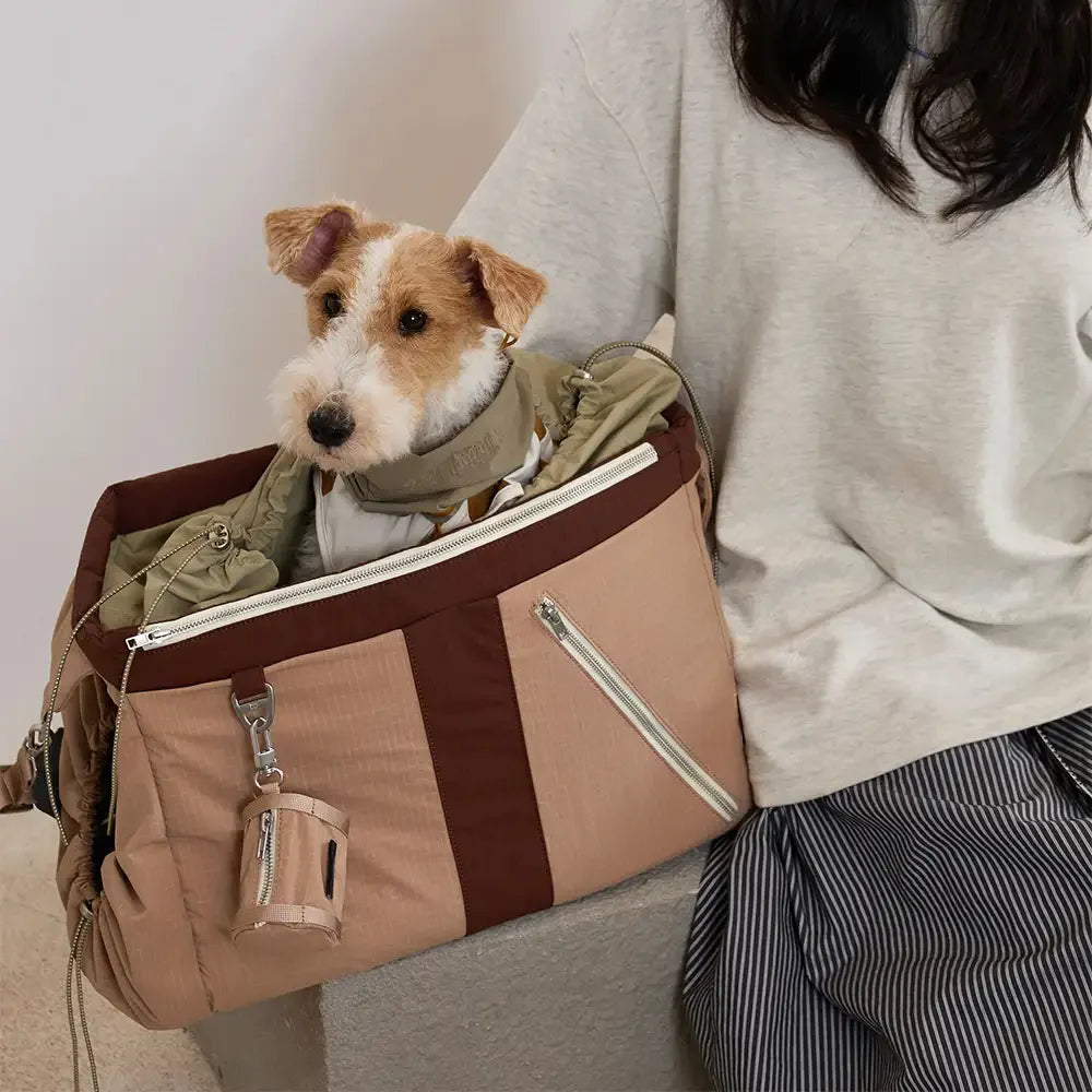 Vintage Breezy Outdoor wasserdichte große Tragepetschörbags