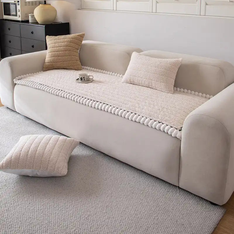 Warme dicke bequeme Sofadecke rutschfester Couchbezug