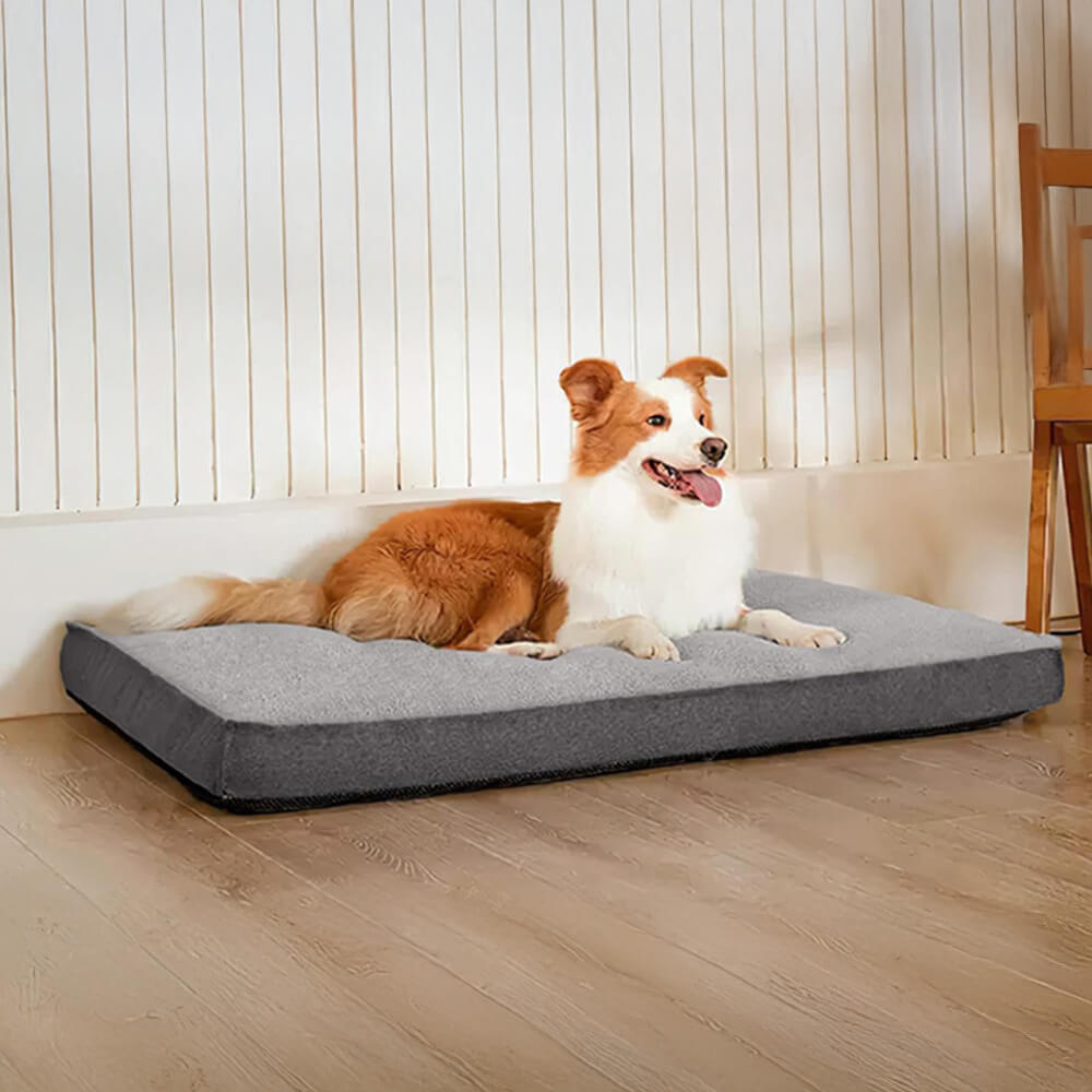 Wasserdichtes orthopädisches abnehmbares Memory-Foam-Hundebett für große Hunde