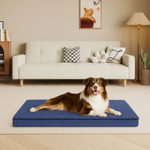 Wasserdichtes orthopädisches abnehmbares Memory-Foam-Hundebett für große Hunde
