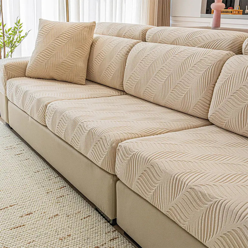 Wellen-Jacquard-Polar-Fleece Antistatik-Schutz Vollumlauf Sofaüberwurf