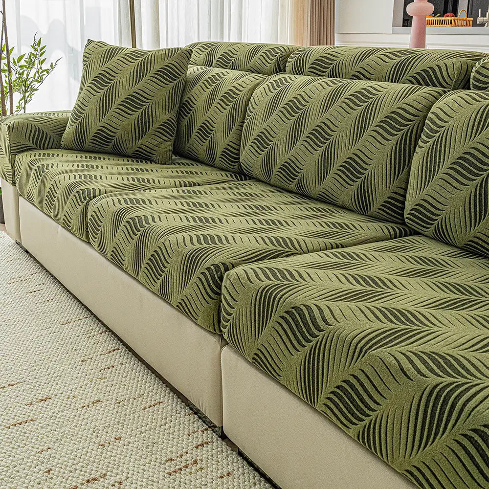 Wellen-Jacquard-Polar-Fleece Antistatik-Schutz Vollumlauf Sofaüberwurf