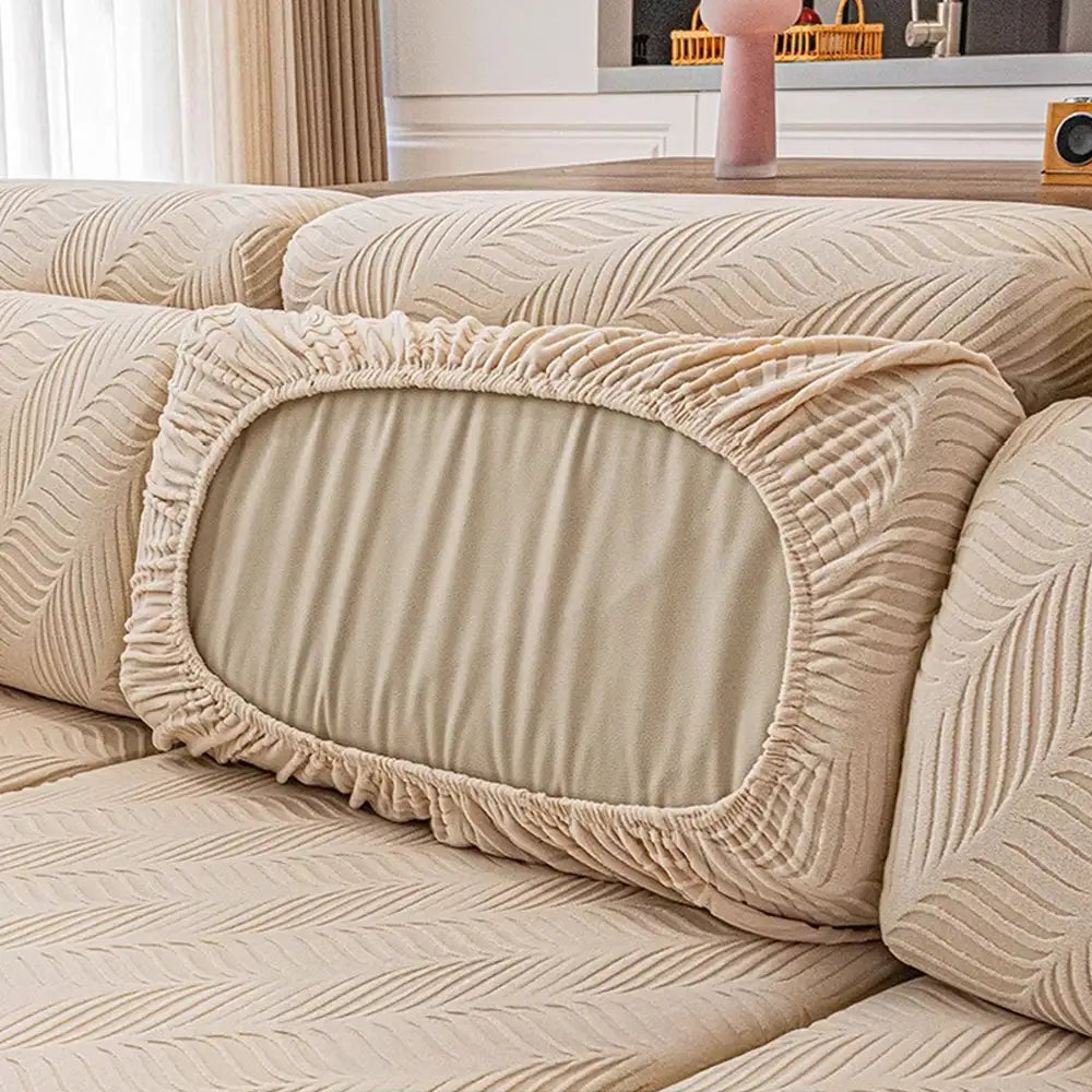 Wellen-Jacquard-Polar-Fleece Antistatik-Schutz Vollumlauf Sofaüberwurf