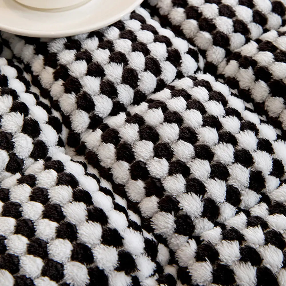 Dickes, gepolstertes, rutschfestes, plüschiges Punkt-Haustierfreundliches Sofa-Überzug.